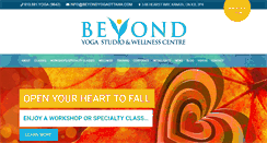 Desktop Screenshot of beyondyogaottawa.com